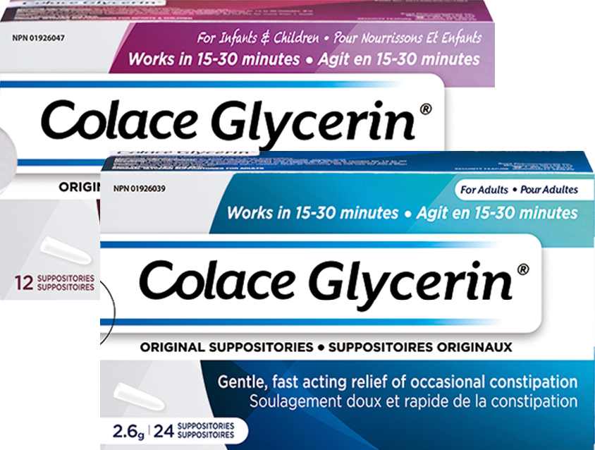Colace® Glycerin Suppositories
