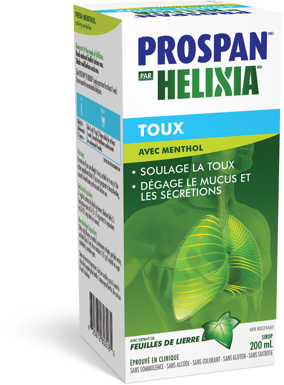  PROSPAN par HELIXIA COUGH SYRUP