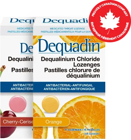 Dequadin Pastilles médicamenteuses pour la gorge