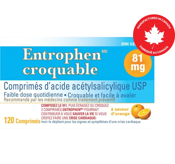 ENTROPHEN CROQUABLE 81 mg
